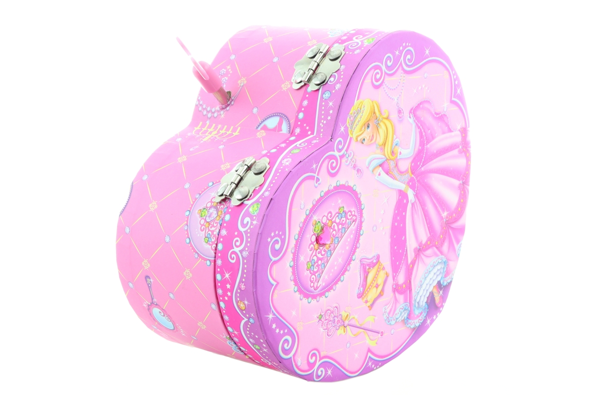 LAMPS Hrací skříňka šperkovnice srdce princezna (obrázek 4)