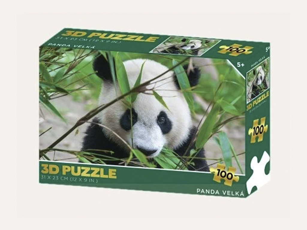 3D PRIME Puzzle 3D - Panda velká