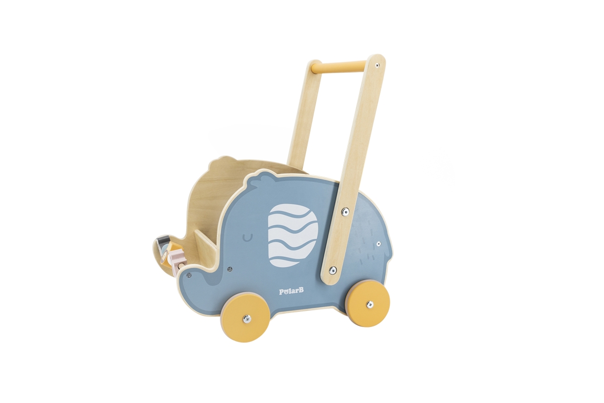 PolarB Dřevěné chodítko – slon