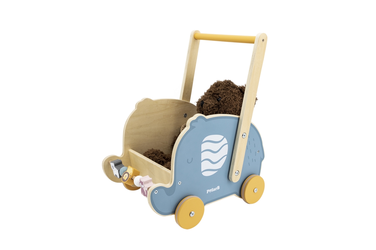 PolarB Dřevěné chodítko – slon