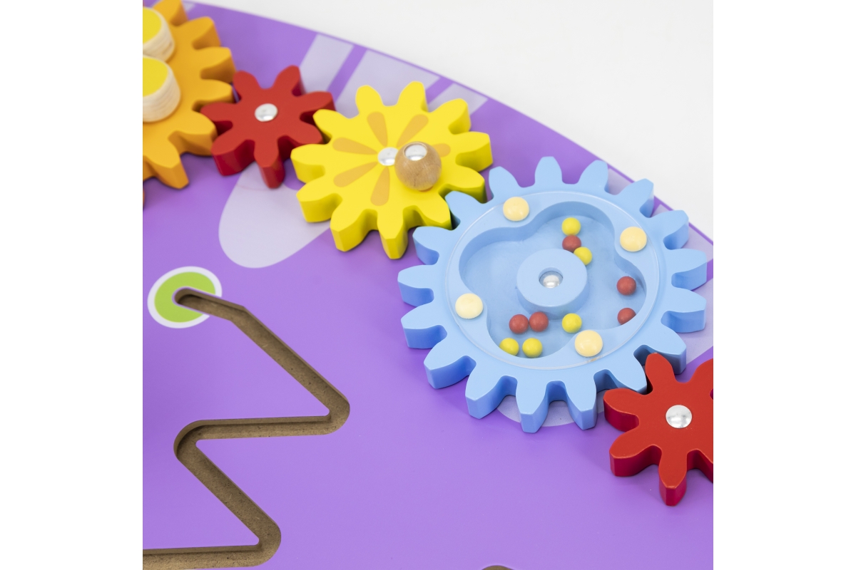 VIGA Dřevěná nástěnná hra dino