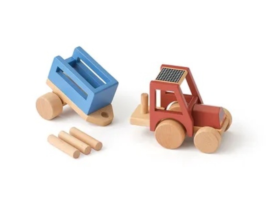 Kid’s Concept Dřevěný traktor AIDEN