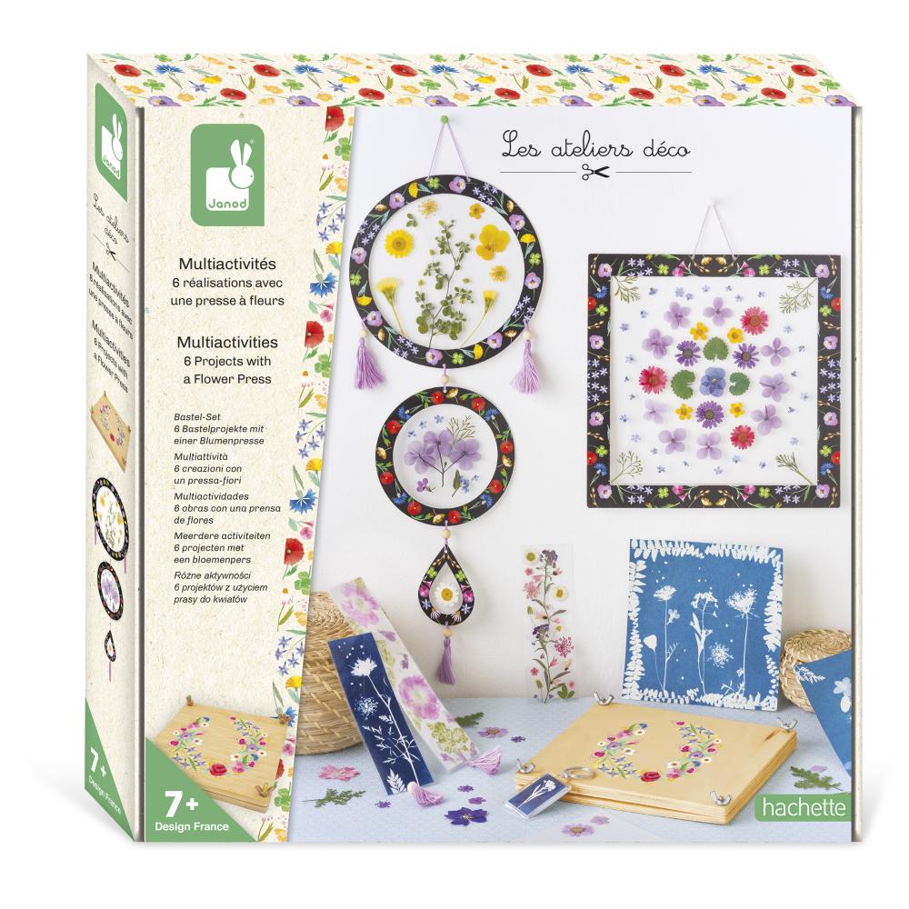 Janod Kreativní sada Deco XXL s aktivitami Herbář