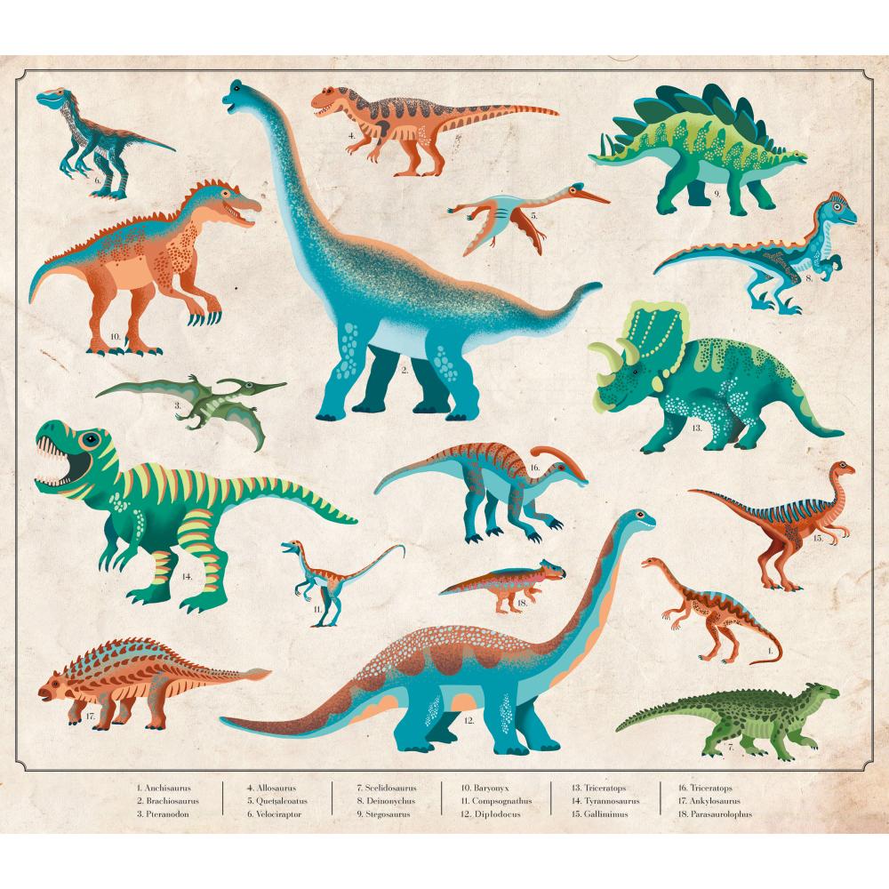 Janod Kreativní sada Maxi XXL Dinosauři