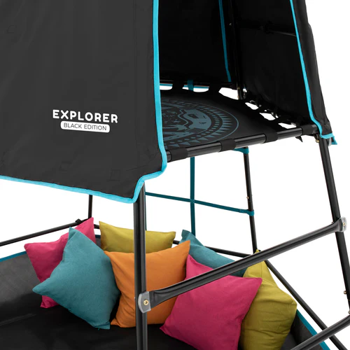 TP Toys Kovová prolézačka Explorer s hrací plochou černá (obrázek 6)