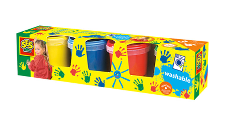 Ses Prstové barvy 4x150ml