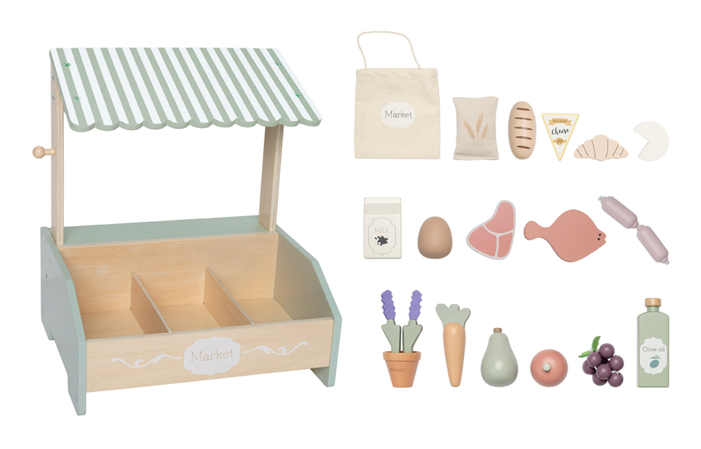 JaBaDaBaDo Dětský Mini Market dřevěný