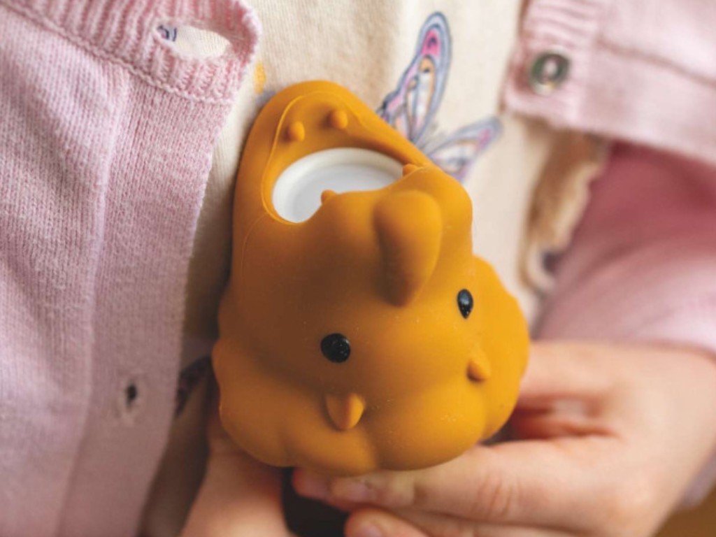 Rabbit & Friends Dětská silikonová svítilna – lev