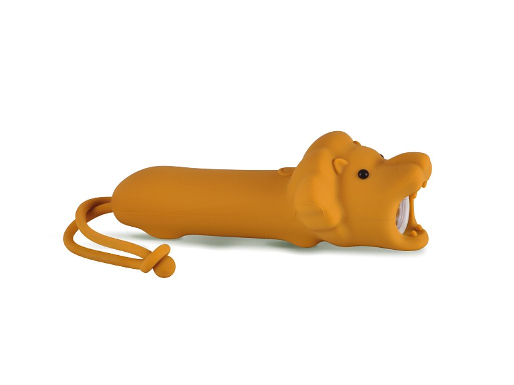 Rabbit & Friends Dětská silikonová svítilna - lev