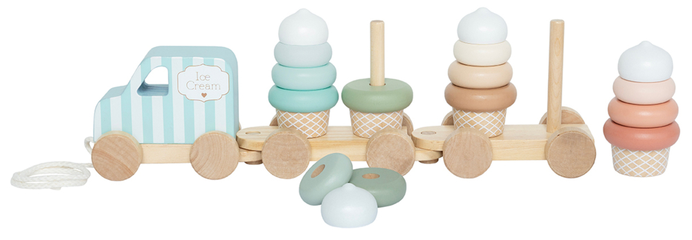 JaBaDaBaDo Vláček se zmrzlinou