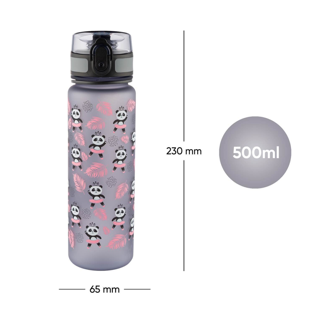 BAAGL Tritanová láhev na pití Panda, 500 ml (obrázek 7)