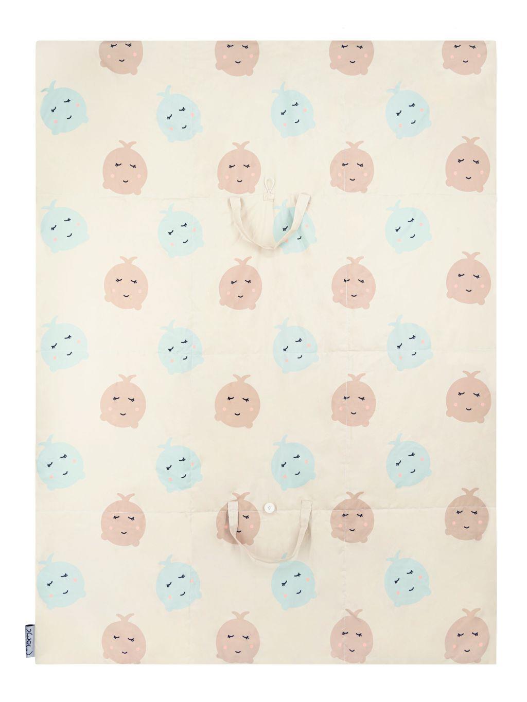 Hrací deka MoMi VOLPI patchwork