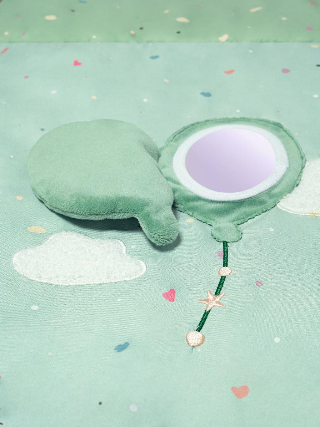 Hrací deka MoMi VOLPI patchwork