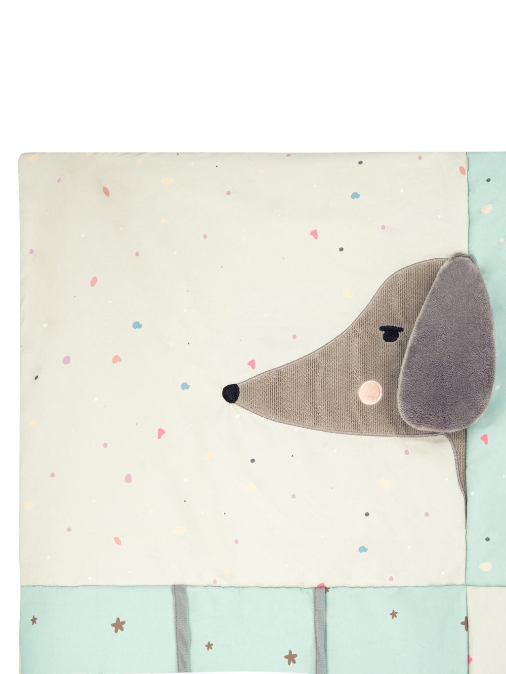 Hrací deka MoMi VOLPI patchwork