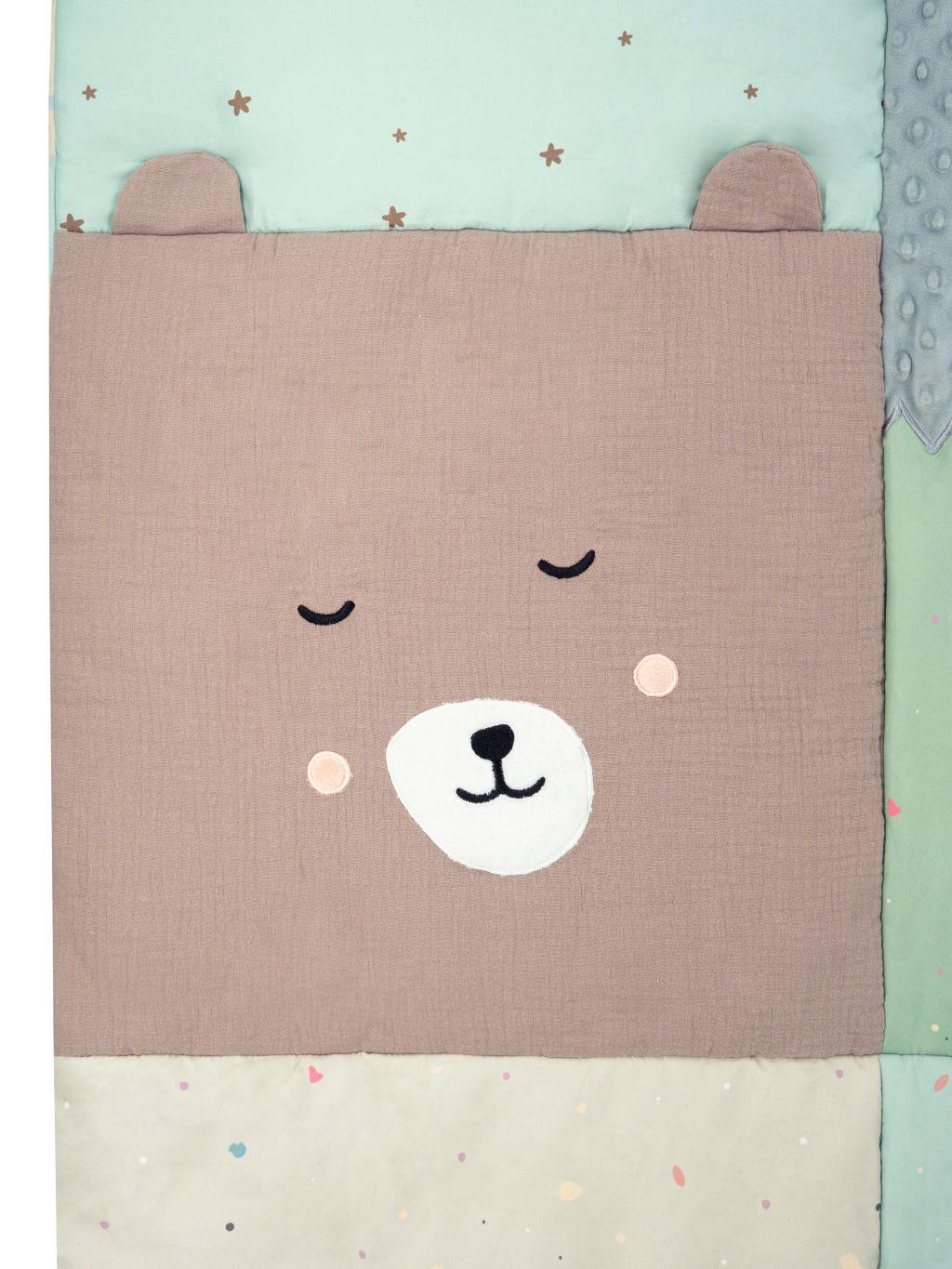 Hrací deka MoMi VOLPI patchwork