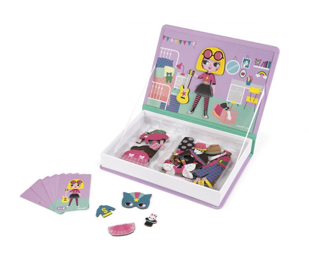 Janod Magnetická kniha – oblékání