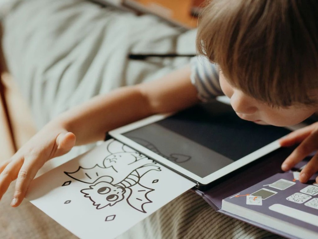Kidywolf Kreslící tablet KIDYDRAW MINI Pohádky