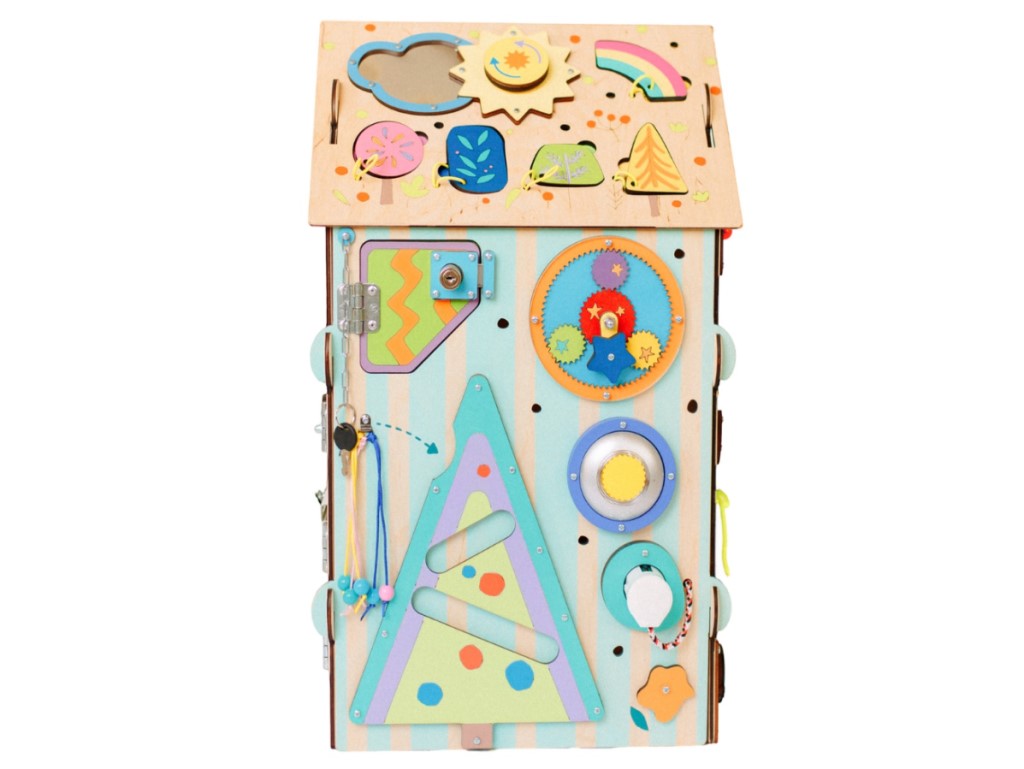 eliNeli Svítící activity board domeček - ZOO - BAZAR (obrázek 5)