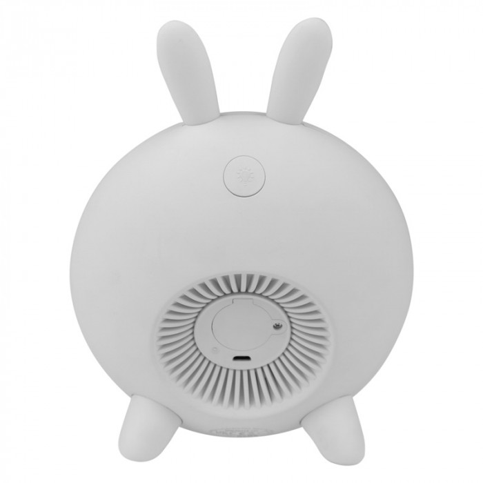 MARY’S Noční LED lampička/budík Králíček – bílý