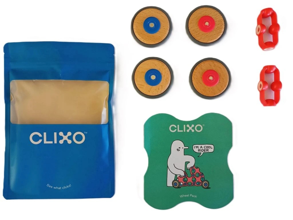 CLIXO Super Rainbow - magnetická stavebnice 60 kusů (obrázek 8)