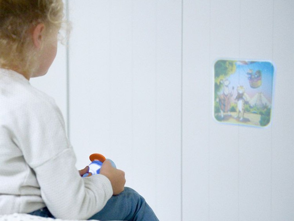 Dětská kapesní promítačka Kidywolf Kidyslide - modrá (obrázek 6)