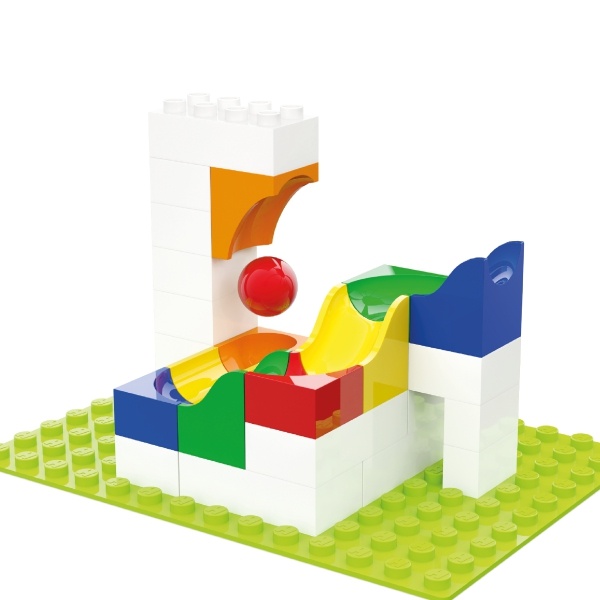 Hubelino Kuličková dráha Rozšíření s katapultem 41 dílků