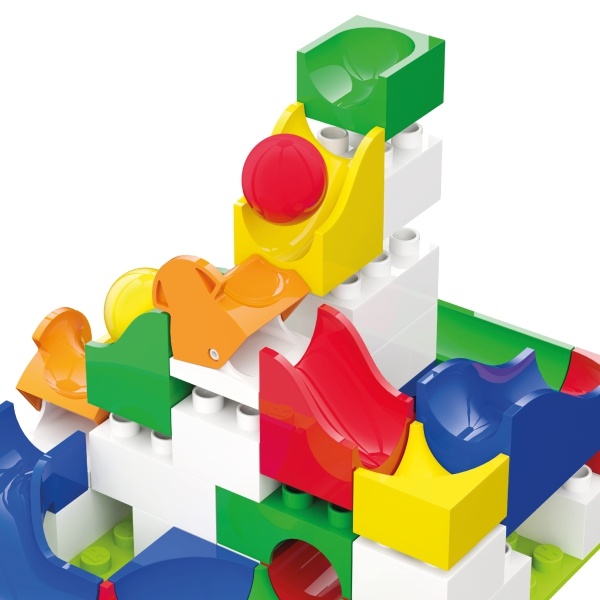 HUBELINO Kuličková dráha – rozšíření 43 ks, s přepínačem