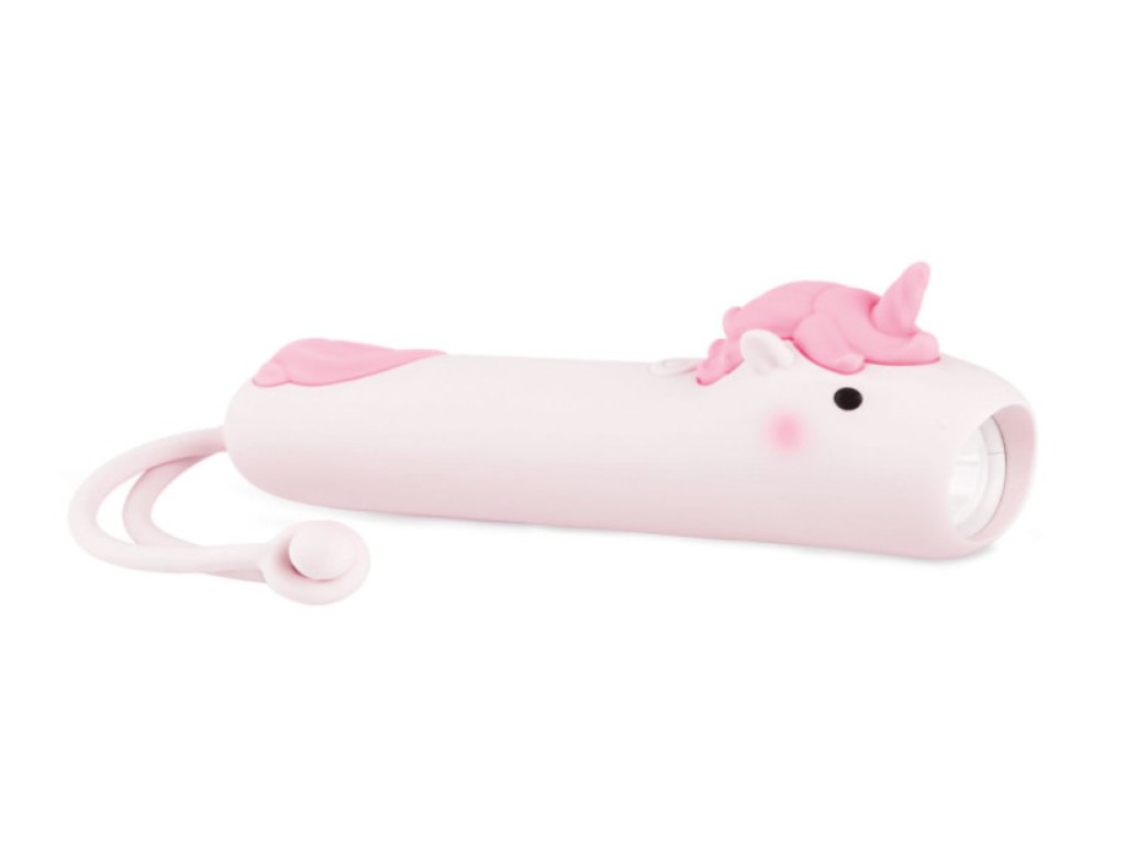 Rabbit & Friends Dětská silikonová svítilna - jednorožec