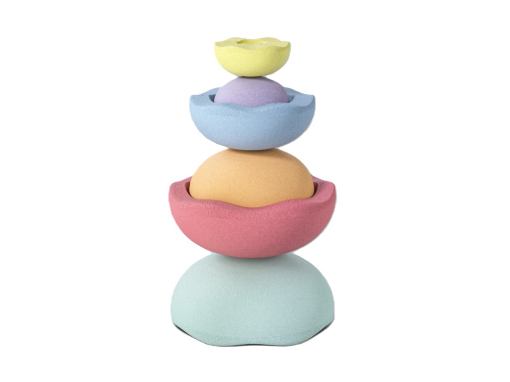 Balanční kameny Stapelstein Inside Rainbow pastel (obrázek 3)