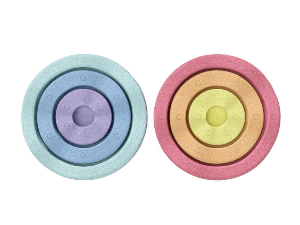 Balanční kameny Stapelstein Inside Rainbow pastel (obrázek 4)