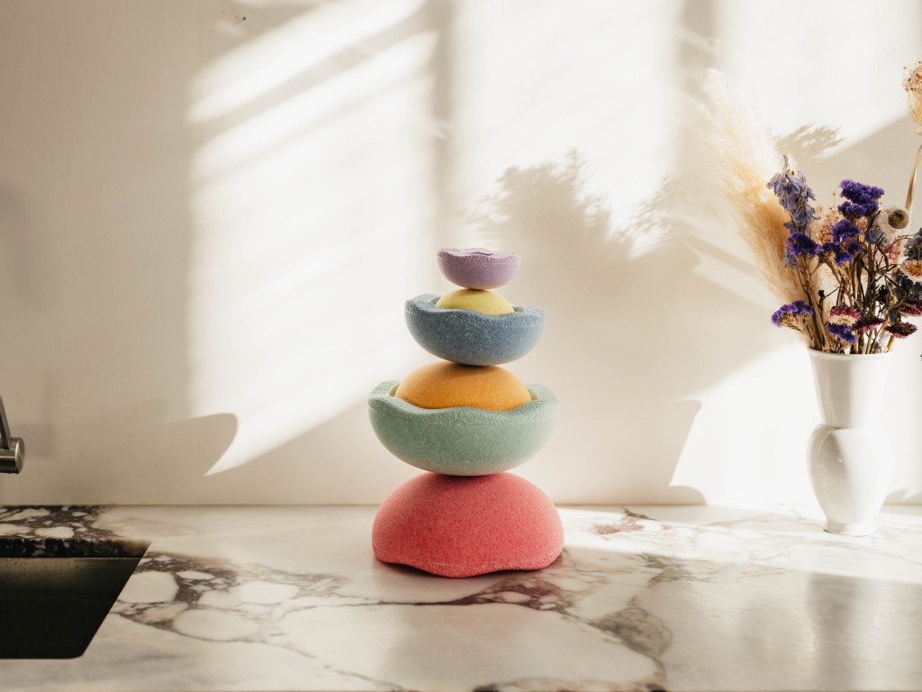 Balanční kameny Stapelstein Inside Rainbow pastel (obrázek 8)