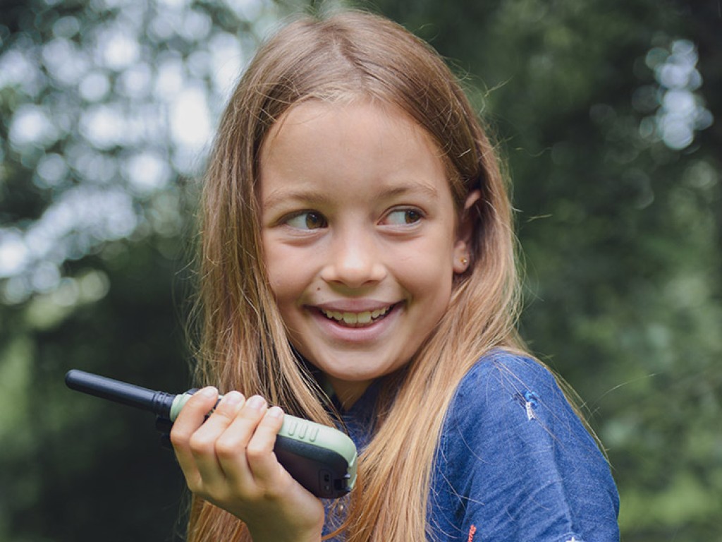 Kidywolf Dětské vysílačky KIDYTALK – zelená/žlutá