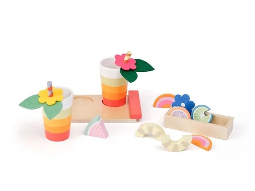 Kid’s Concept Dřevěný set pro přípravu drinků