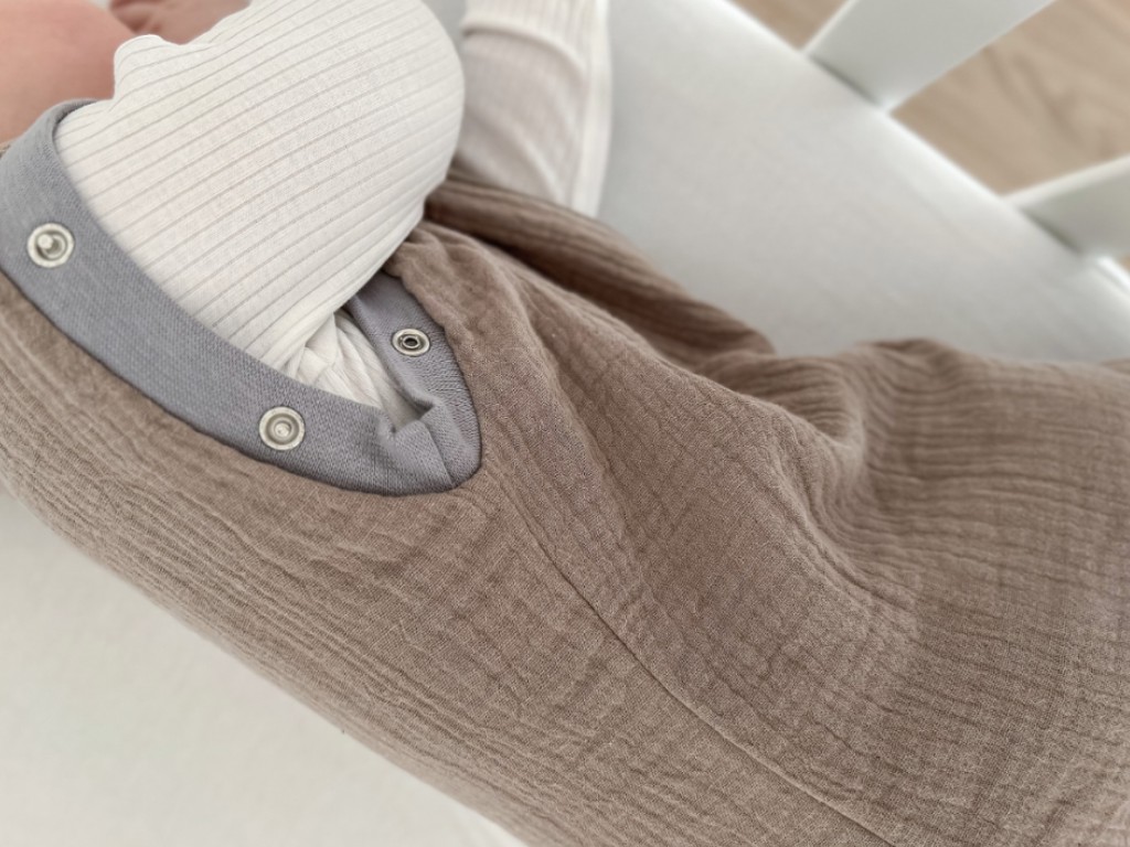 ELIS DESIGN Mušelínový spací pytel - zelený (obrázek 5)