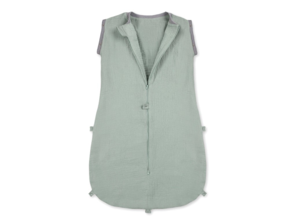 ELIS DESIGN Mušelínový spací pytel – zelený