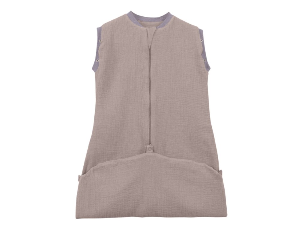 ELIS DESIGN Mušelínový spací pytel – hnědý