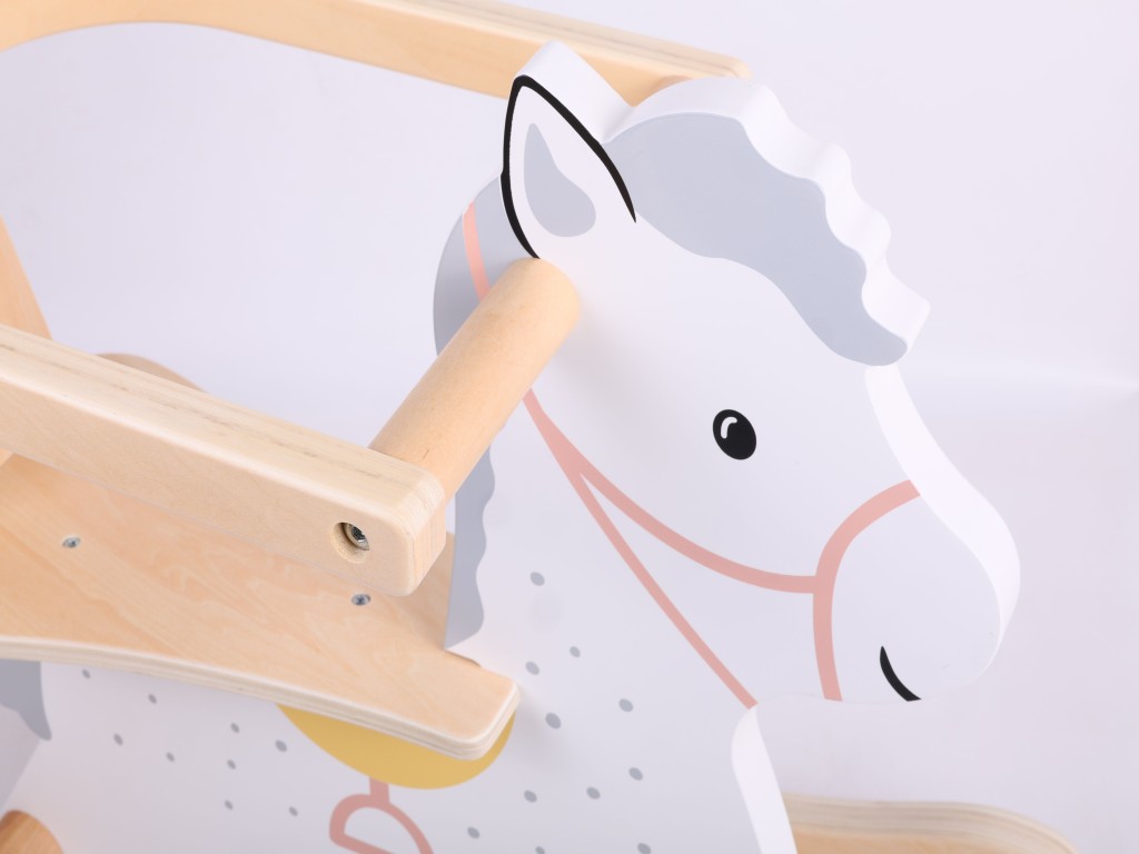 eliNeli Dřevěný houpací kůň pro nejmenší