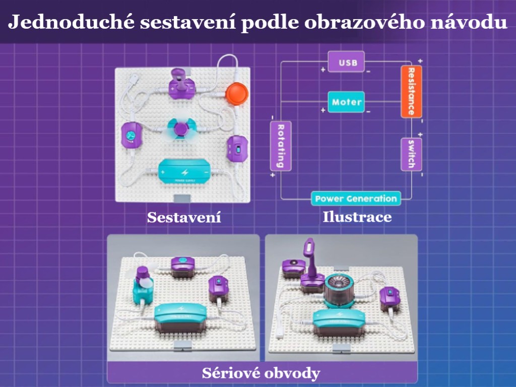 Ulitu Stavebnice Elektrický obvod – 150 experimentů