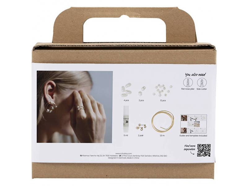 Creativ Company Kreativní sada – Drátkované náušnice