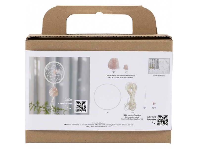 Creativ Company Kreativní sada – Macramé lapač snů