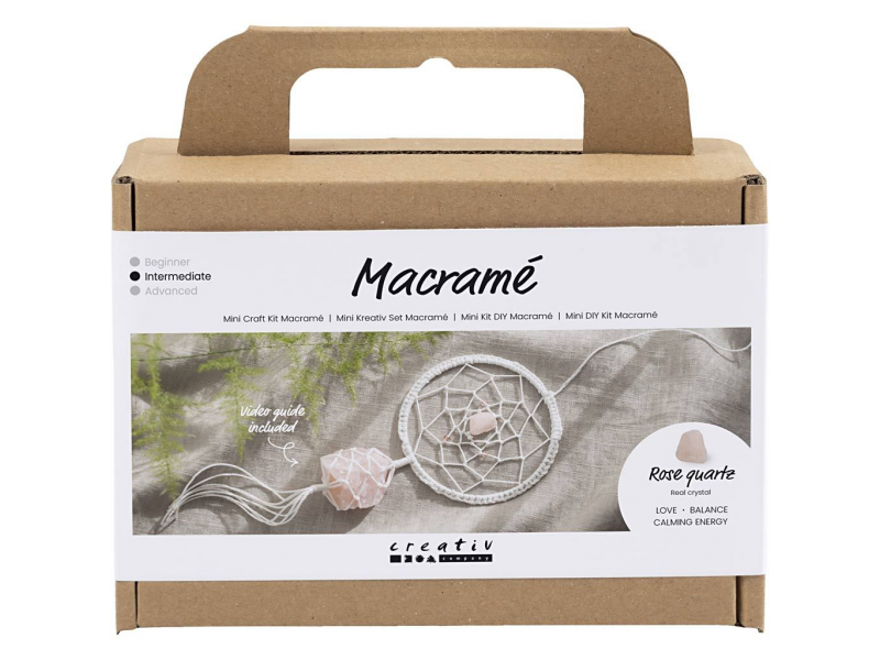 Creativ Company Kreativní sada - Macramé lapač snů