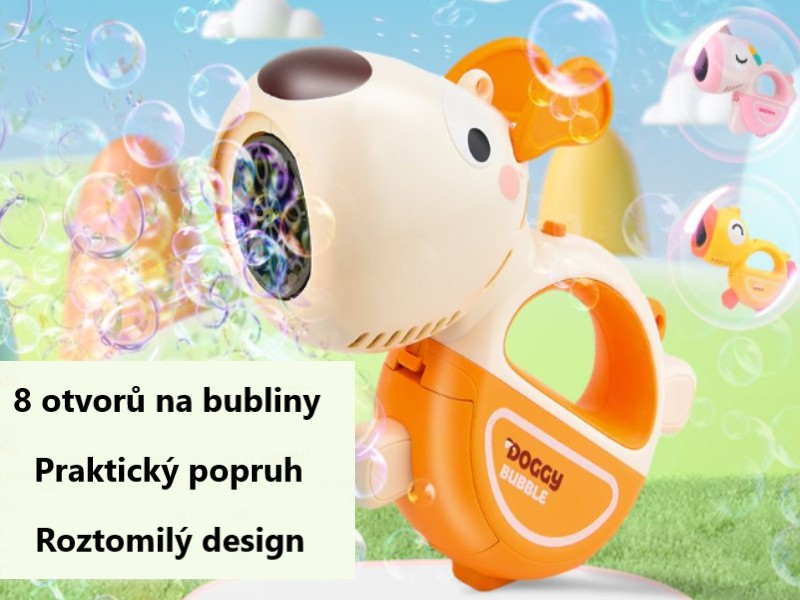 Ulitu Automatický bublifuk – pes