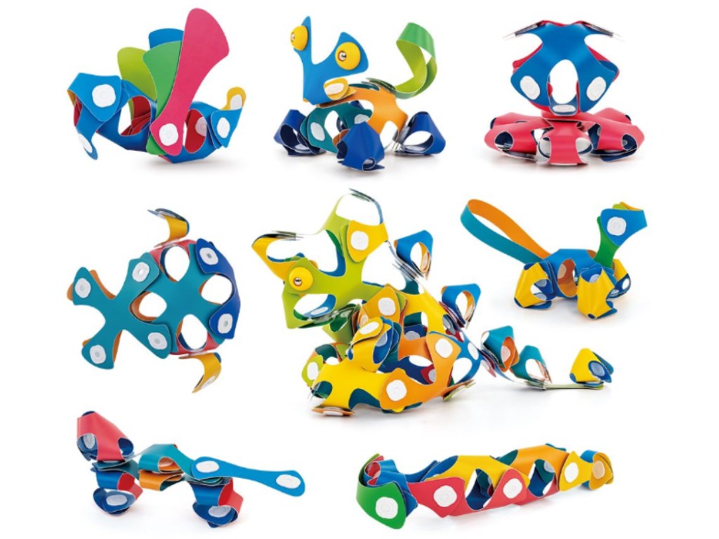 Ulitu Ohýbací stavebnice Flexi – 76 ks