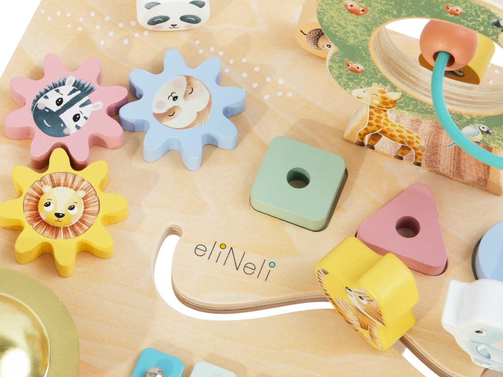 eliNeli Motorický stolek Zvířátka (obrázek 6)