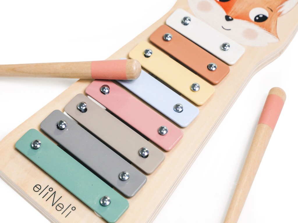 eliNeli Dřevěný xylofon – Liška