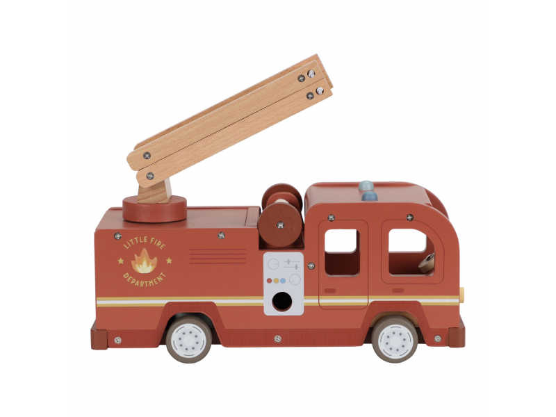 Little Dutch Hasičský náklaďák dřevěný
