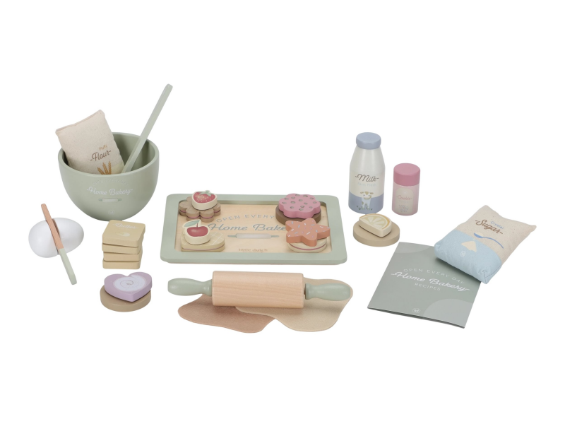 Little Dutch Sada na pečení dřevěná