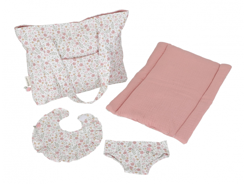 Little Dutch Přebalovací taška pro panenky Soft Flowers