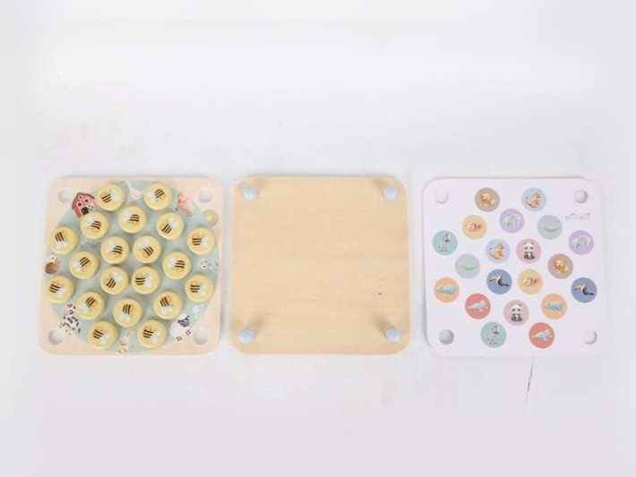 eliNeli Dřevěné pexeso – Včeličky