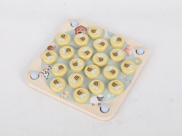 eliNeli Dřevěné pexeso – Včeličky